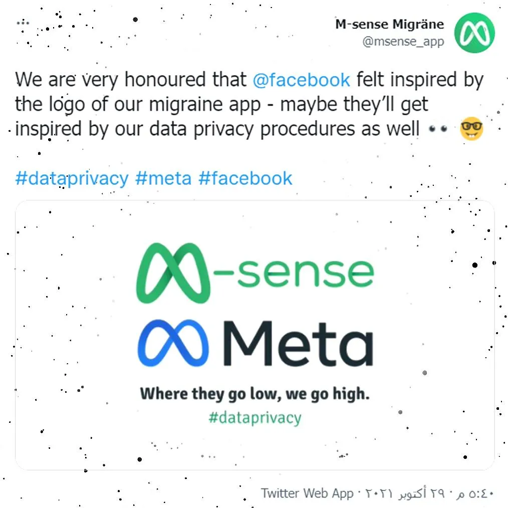 Make sense aggressive campaign on Meta, the new company introduced by Mark Zuckerberg.