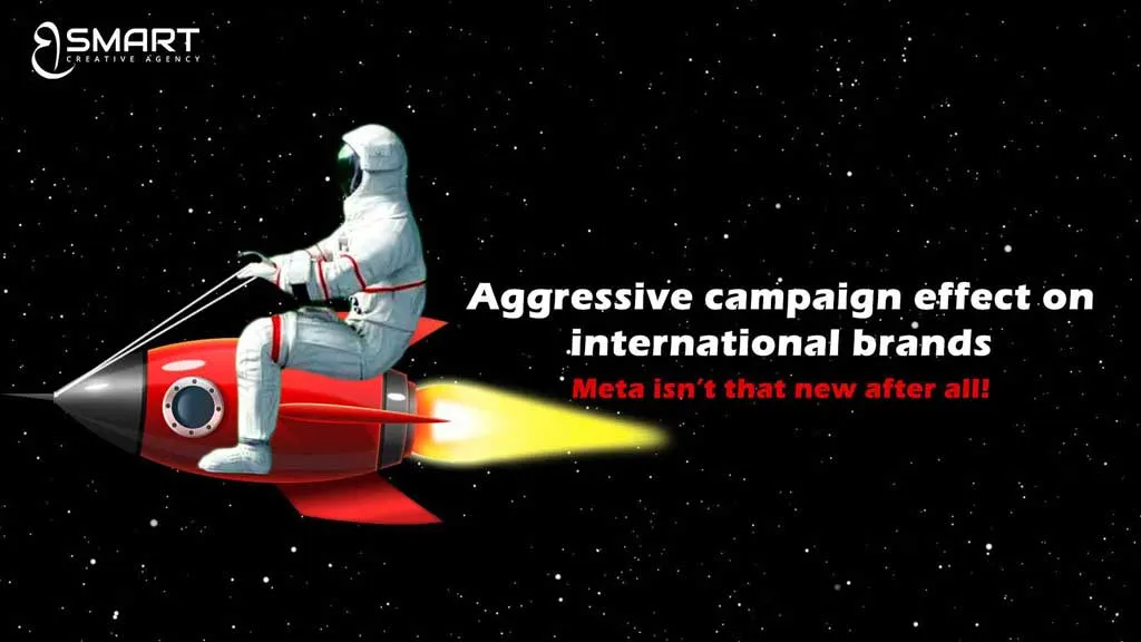 Aggressive campaign effect on international brands